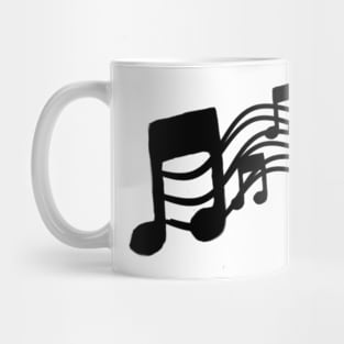 Musical notes Mug